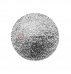 Белый мраморный песок 2-3 мм (риф)
